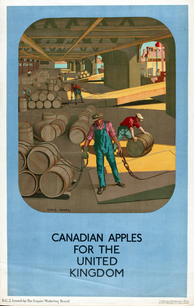 Canadian apples for the United Kingdom